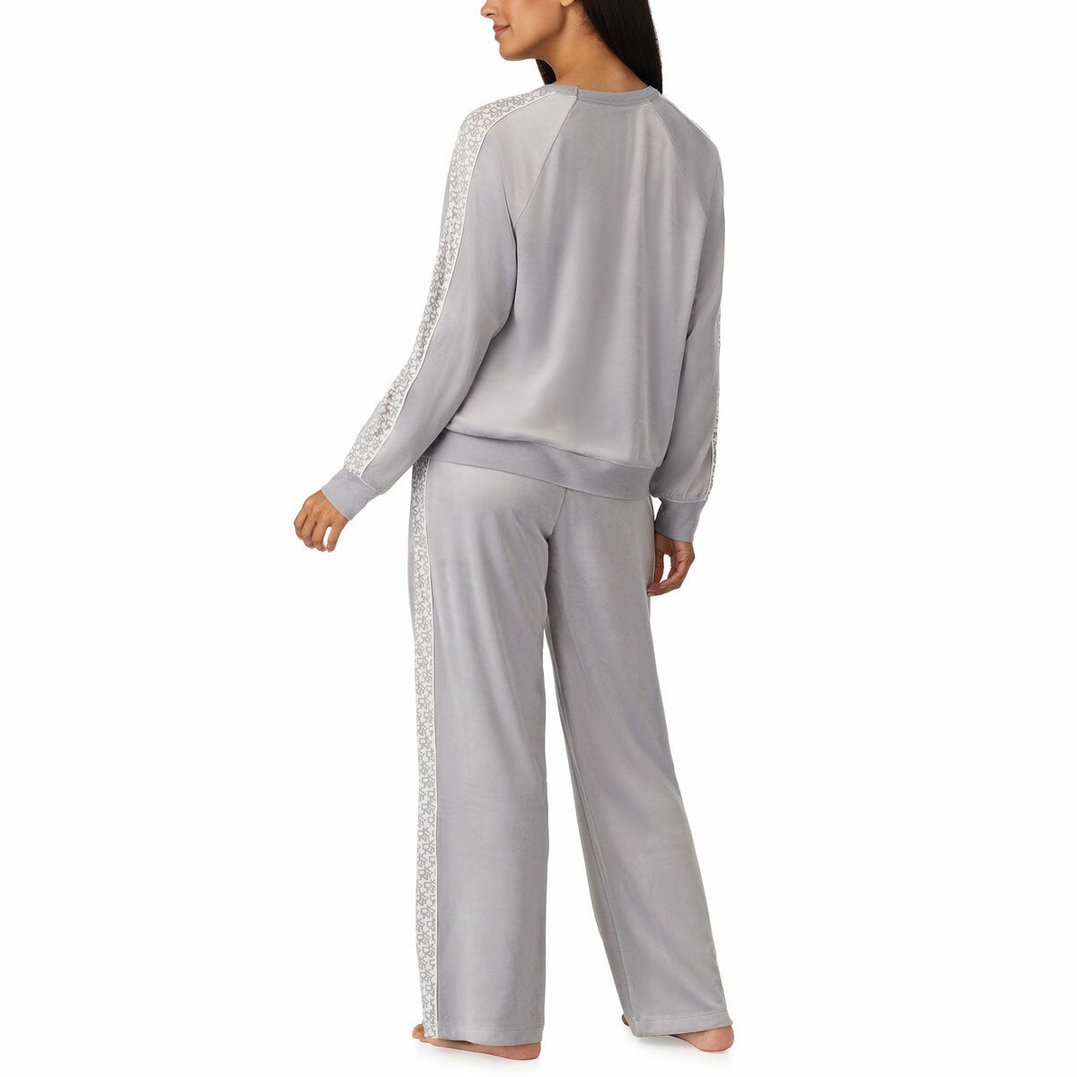DKNY Women's Plush Lounge Set in Grey DKNY Women's Plush Lounge Set in Grey
