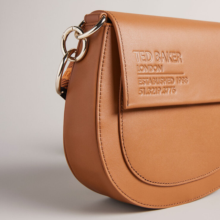 Ted Baker Darcell Crossbody Satchel in Brown