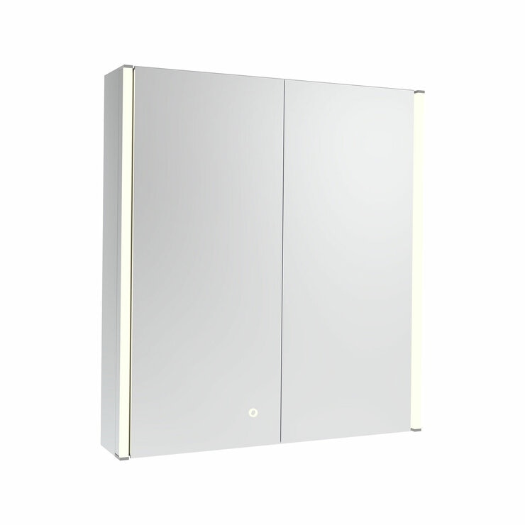 Tavistock Deco 2 Door Mirrored Bathroom Cabinet 800 x 650mm