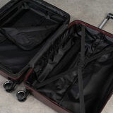 Rock Legacy Hardshell Suitcase 3pc set in Burgundy