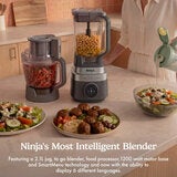 Lifestyle image showing 2.1L jug and 1200 watt motor base