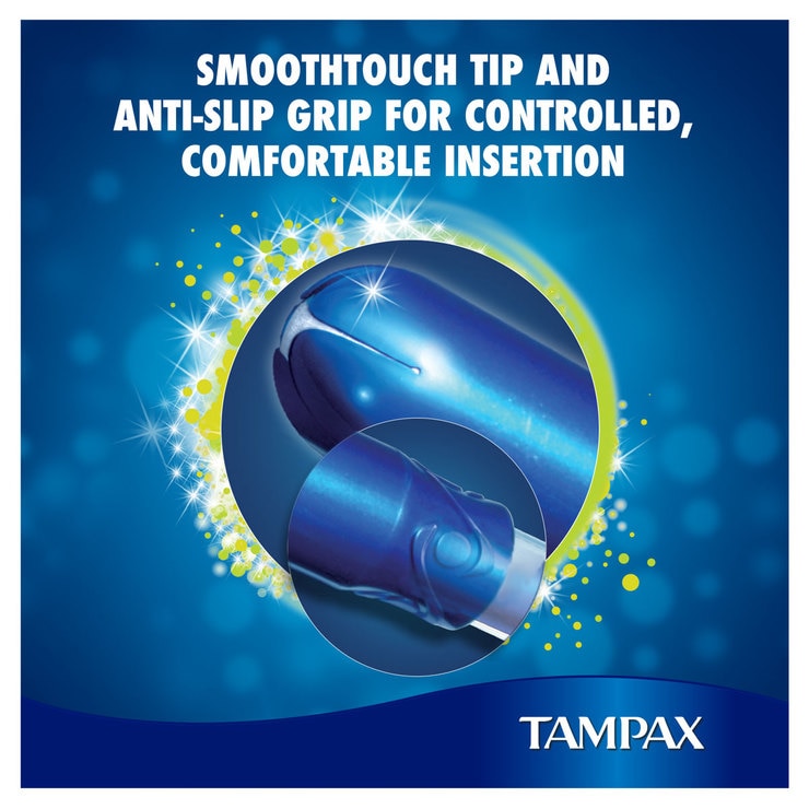 Tampax Pearl Compak Super Tampons, 2 x 36 Pack Costco UK