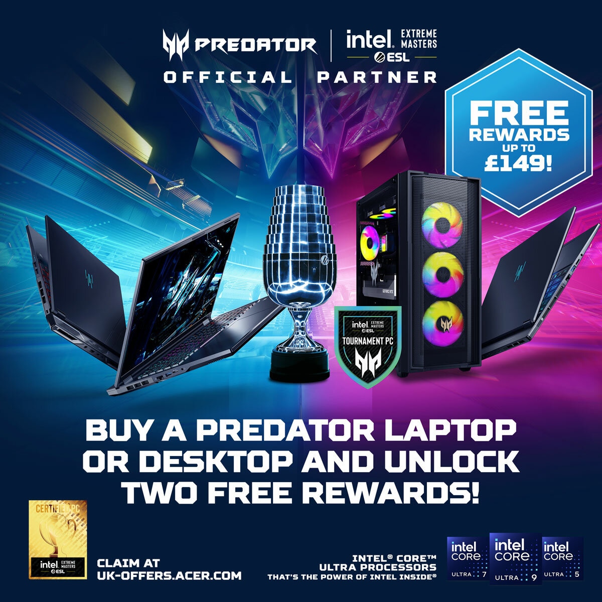 Acer Predator Helios 18 AI, Intel Core Ultra 9, 64GB RAM, 1TB SSD NVIDIA GeForce RTX 5090, 18 Inch Gaming Laptop, NH.QVWEK.005 Acer Predator Helios 18 AI, Intel Core Ultra 9, 64GB RAM, 1TB SSD NVIDIA GeForce RTX 5090, 18 Inch Gaming Laptop, NH.QVWEK.005