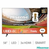 Hisense 58E6QTUK 58 Inch 4K Ultra HD Smart TV