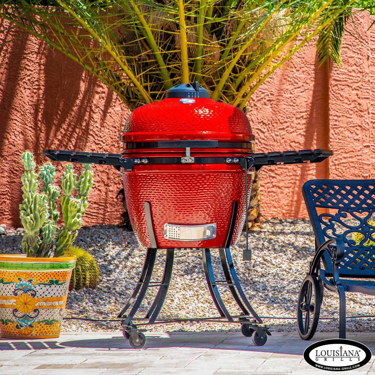 louisiana grills k24 ceramic kamado costco