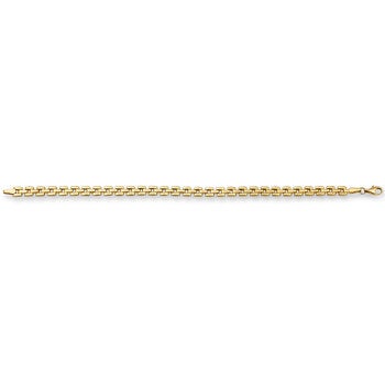 14ct Yellow Gold Square Link Bracelet