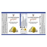 La Explanada Aceitunas Rellenas De Queso Azul, 350g