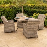 Kettler Lomond 4 Piece Wicker Dining Set Kettler Lomond 4 Piece Wicker Dining Set