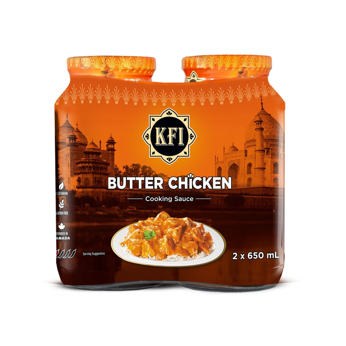 KFI Butter Chicken Sauce, 2 x 650ml Costco UK Costco UK
