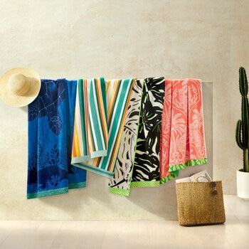 Oversized 100% Cotton Beach Towel, in 4 Designs