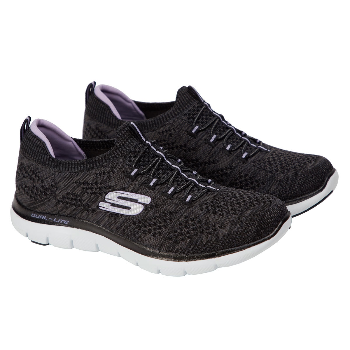 Skechers Flex Appeal 2.0 Women's Shoes in Black, Size 5 Costco UK