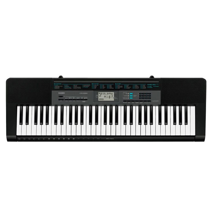 Casio CTK2550AD, Keyboard in Black with Stand Costco UK