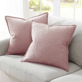 Decorative Cushion 2 Pack in 3 Colours, 51 x 51 cm Decorative Cushion 2 Pack in 3 Colours, 51 x 51 cm