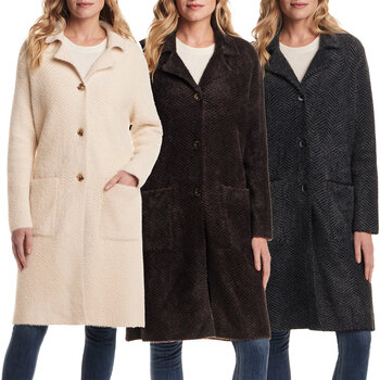 Weatherproof® Vintage Women’s Plush Coatigan
