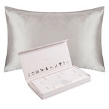 Belledorm Cocoonzzz Silk Pillowcase in Platinum