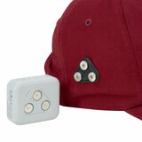 Hisooth H3 Hair Regrowth Scalp Massage Cap with LED Light in Burgundy, size Small Hisooth H3 Hair Regrowth Scalp Massage Cap with LED Light in Burgundy, size Small