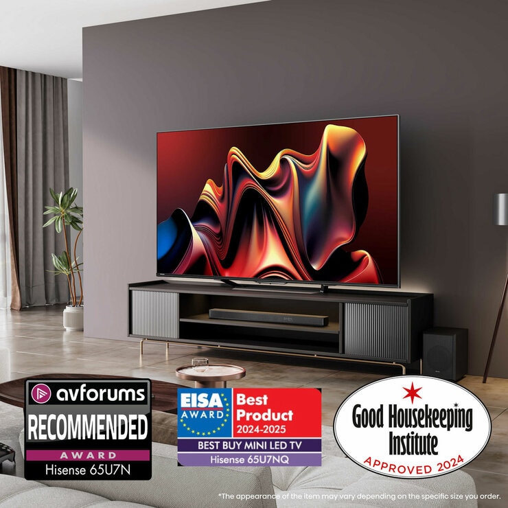 Hisense 100U7NQTUK 100 Inch Mini-LED 4K UHD Smart TV Hisense 100U7NQTUK 100 Inch Mini-LED 4K UHD Smart TV