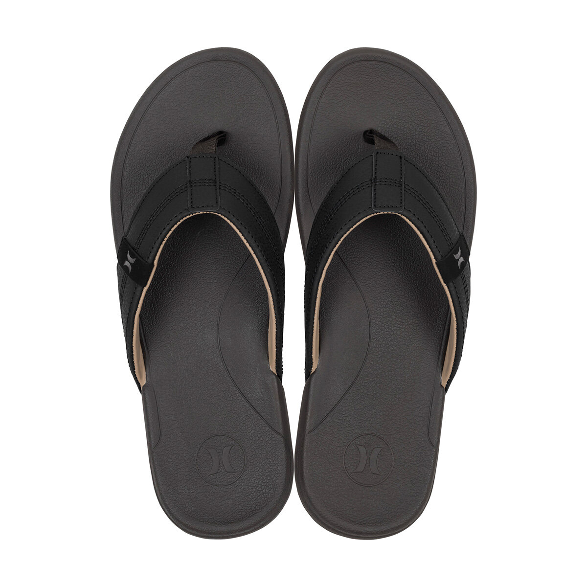 Hurley Men's Flip Flop in Brown