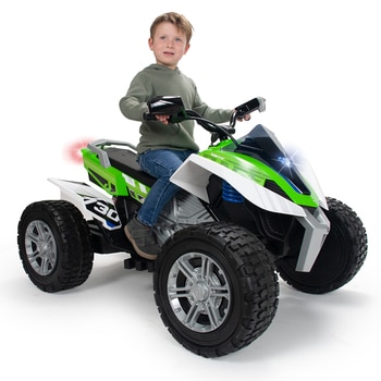 Injusa 24V Quad Rage Electric Ride On in Green (6+ Years)