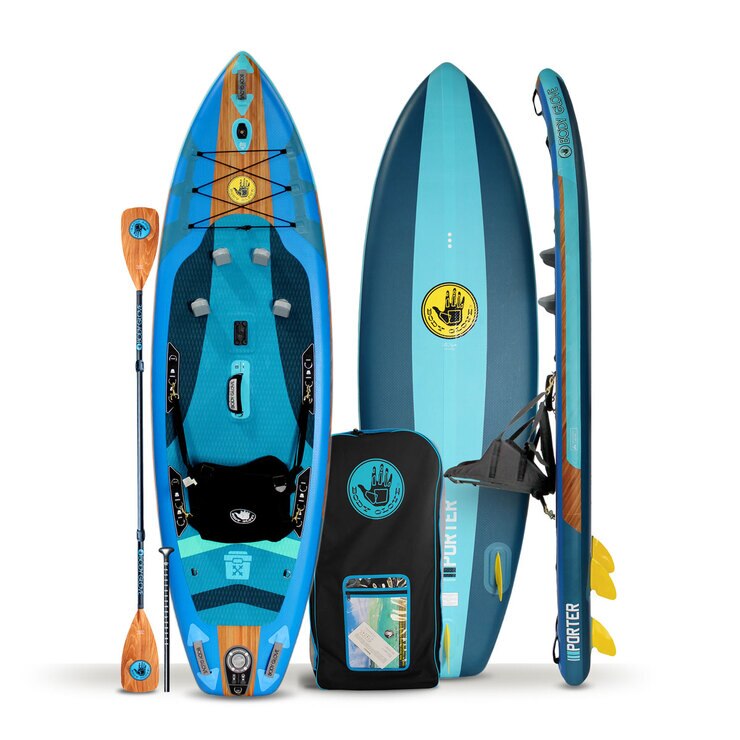 Body Glove Porter 9ft 6" (289cm) Inflatable Kayak/SUP Package Costco UK