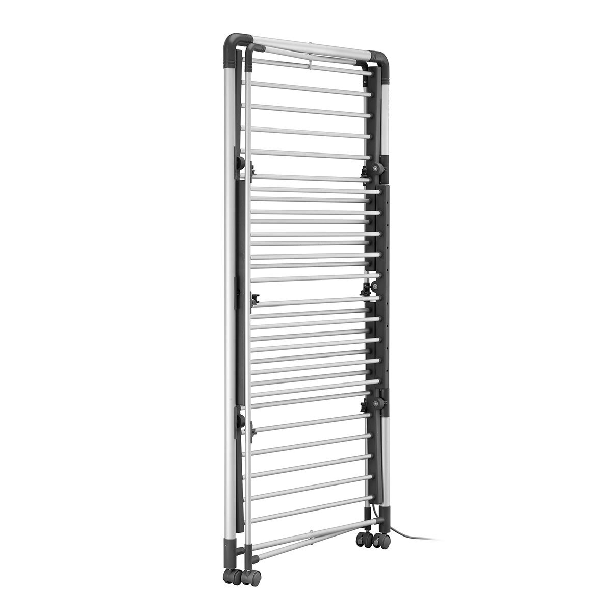 Front Profile of Black Decker Heated Airer Folded