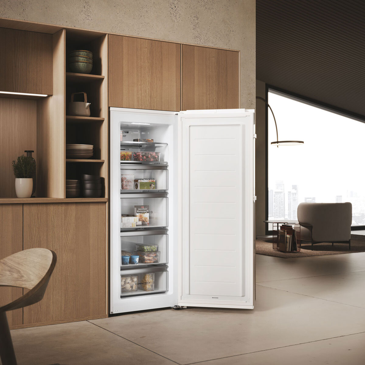Haier Series 3 H4F226WEH1K, InstaSwitch Freezer, E Rated