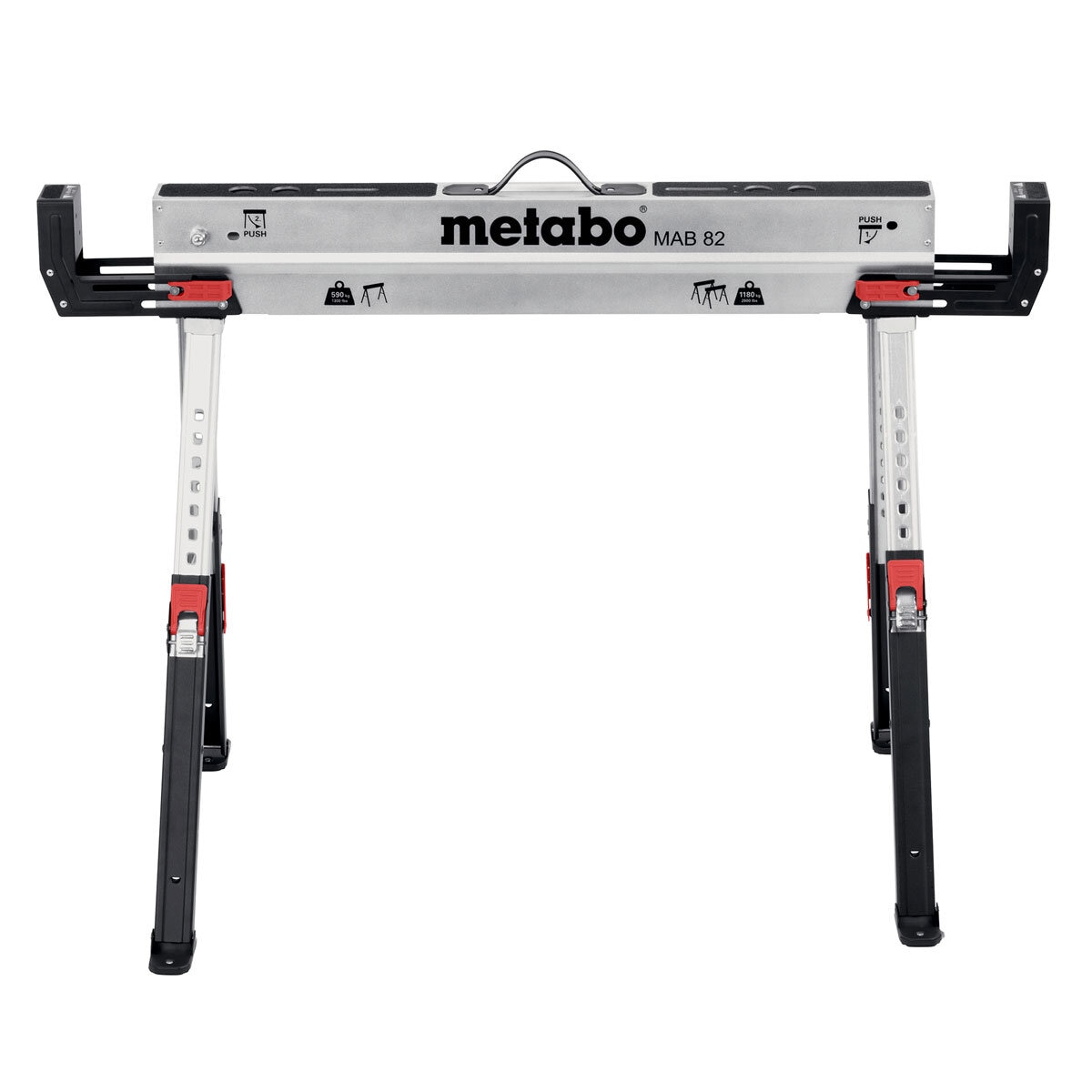 Metabo MAB 82 Steel Work Trestle Set