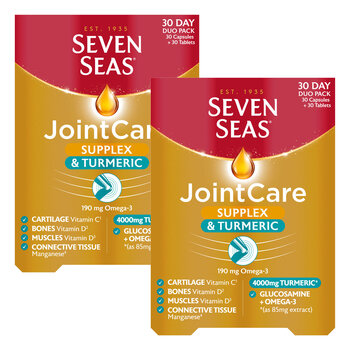 Seven Seas Joint Care Supplex and Turmeric, 2 x 60 Count