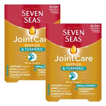 Seven Seas Joint Care Supplex and Turmeric, 2 x 60 Count