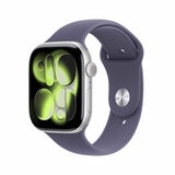 Buy Apple Watch Series 11 GPS, 42mm Silver Aluminium Case with Purple Fog Sport Band - M/L, MEU74MP/A at costco.co.uk