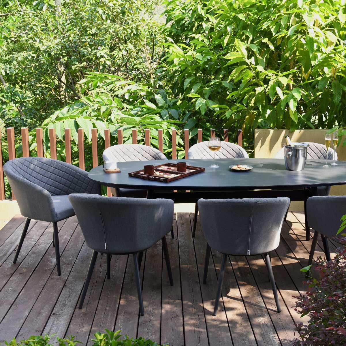 Deep seating chairs