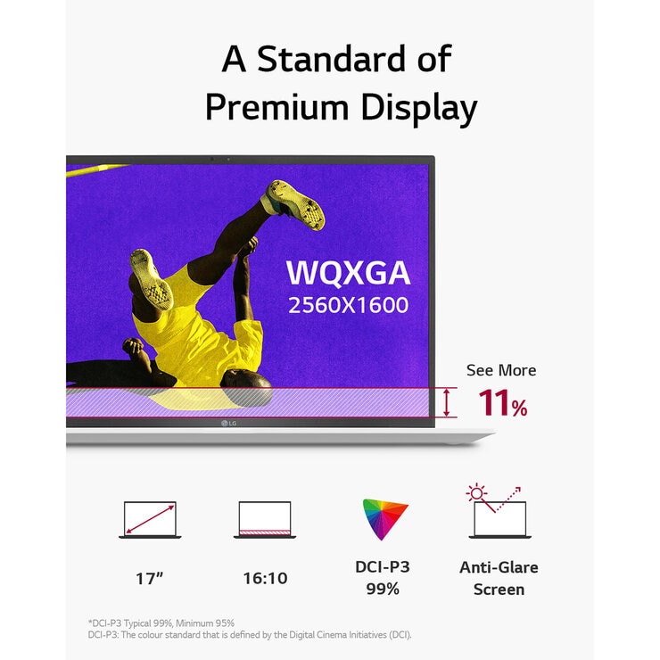 LG gram, Intel Core i5, 16GB RAM, 256GB SSD, 14 Inch Laptop, 14Z90RU-G.AP52A1