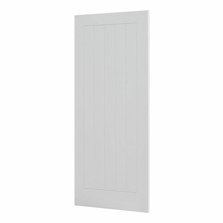Mendes Internal Prefinished Internal Door - White Primed Mexicana in 3 Sizes