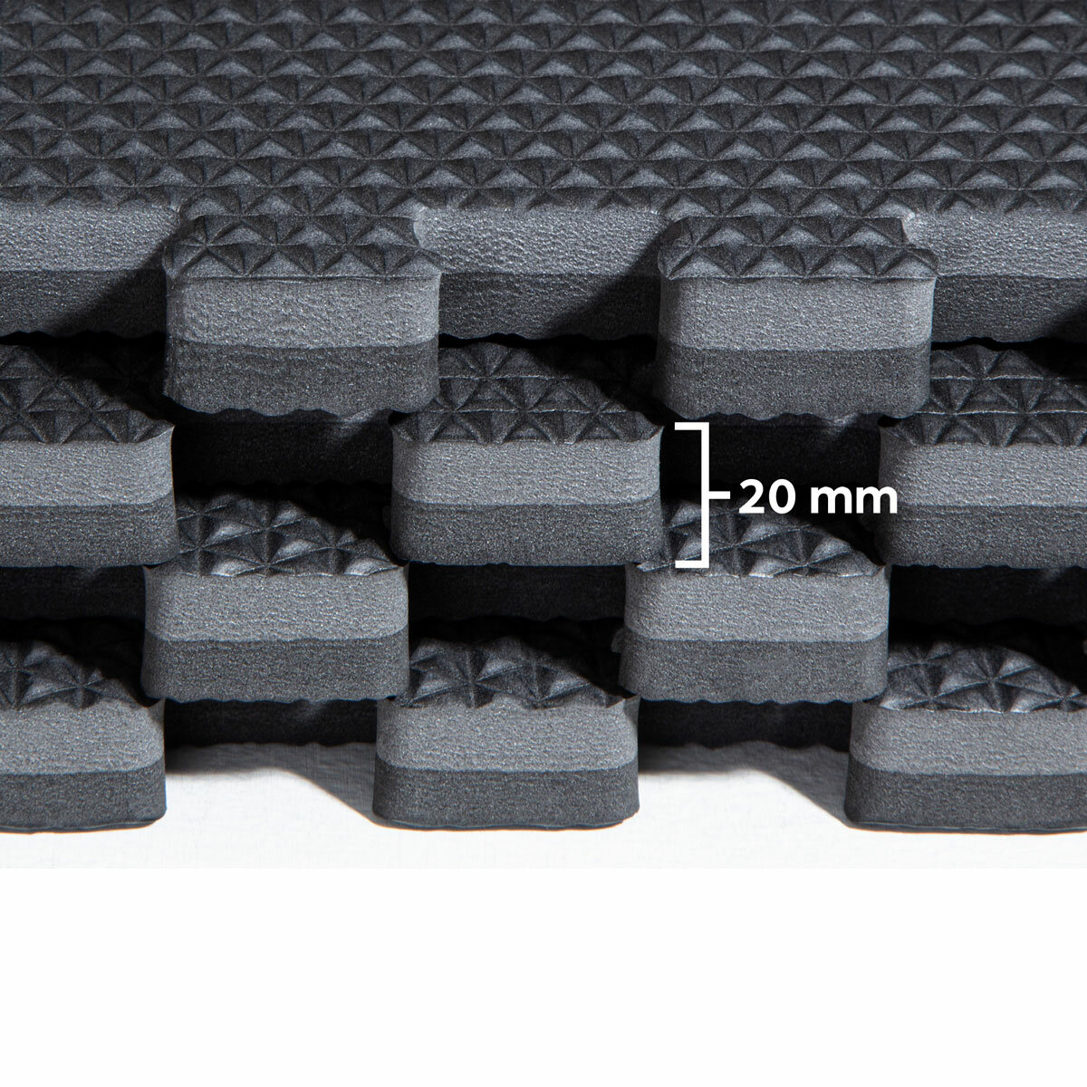 Norsk Reversible Foam Flooring, 6 Pack - 61 x 61cm (Total of 2.23m² Per Pack)