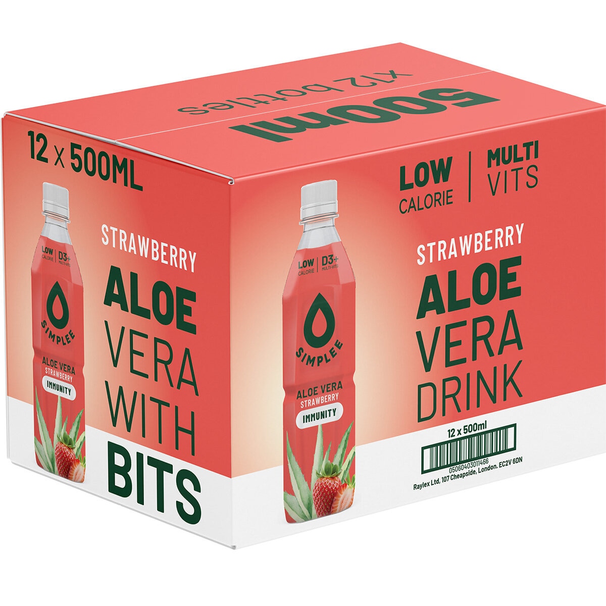 Case of Aloe Vera Strawberry Case of Aloe Vera Strawberry
