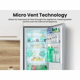 Hisense RB395N4BCE Fridge Freezer, E Rated in Stainless Steel