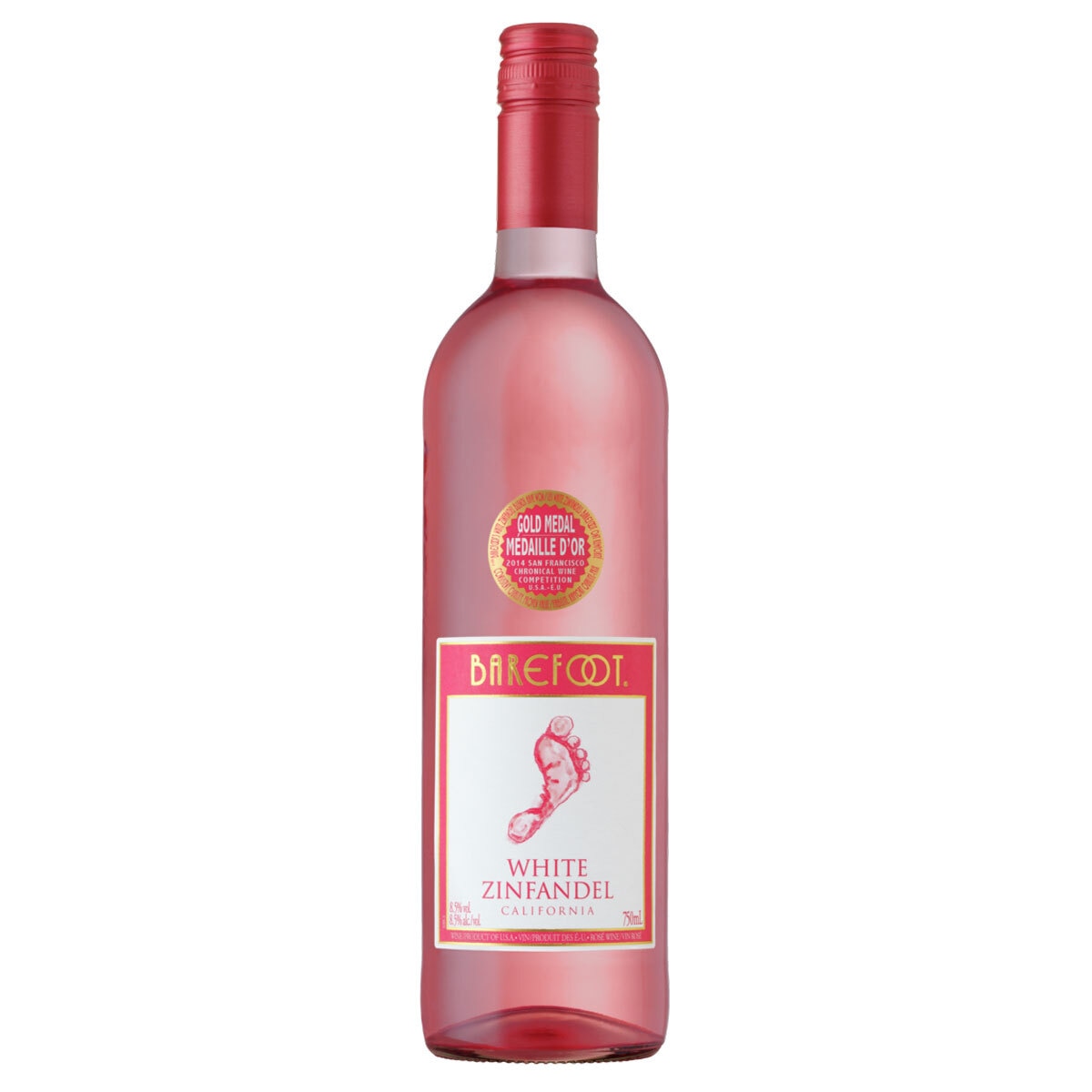 Barefoot White Zinfandel 75cl bottle