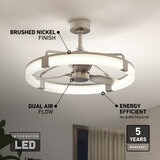 Artika Sunnyvale 28" (71cm) Fan Light with Remote Control