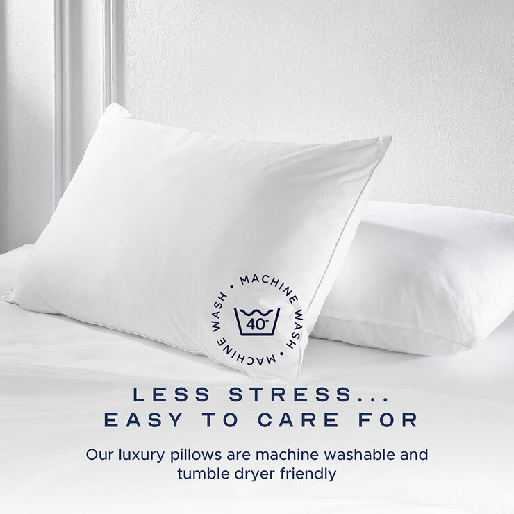 Snuggledown Clusterdown Synthetic Pillows, 4 Pack