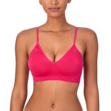 DKNY Seamless Bralette 2 Pack in Pink & Grey
