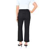 Briggs Ladies Twill Wide Leg Pant in Black