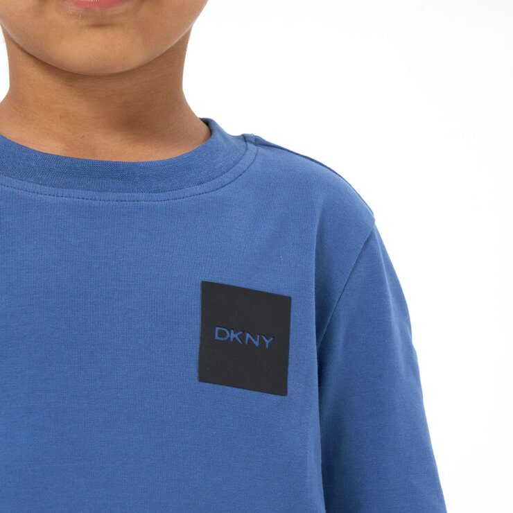 DKNY Kids Pyjama 2 Piece Set in Blue DKNY Kids Pyjama 2 Piece Set in Blue