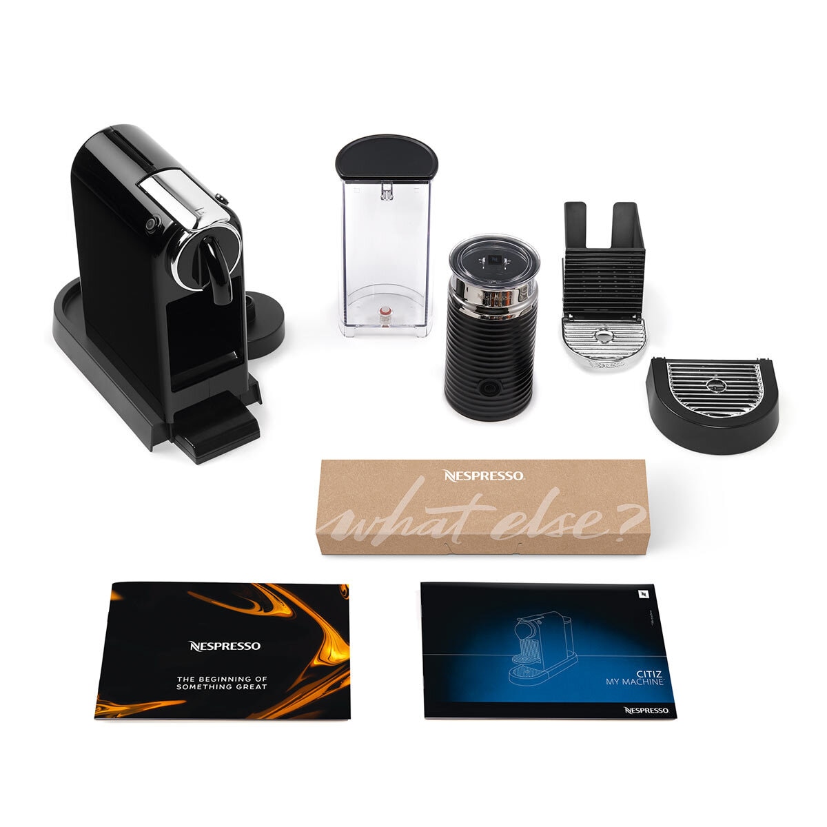 DeLonghi Citiz Coffee Machine What's in the Box