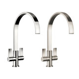 Cut out image of taps on white background