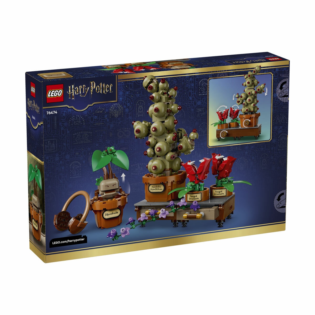 LEGO Harry Potter Hogwarts Herbology Plants - Model 76474 (12+ Years) LEGO Harry Potter Hogwarts Herbology Plants - Model 76474 (12+ Years)