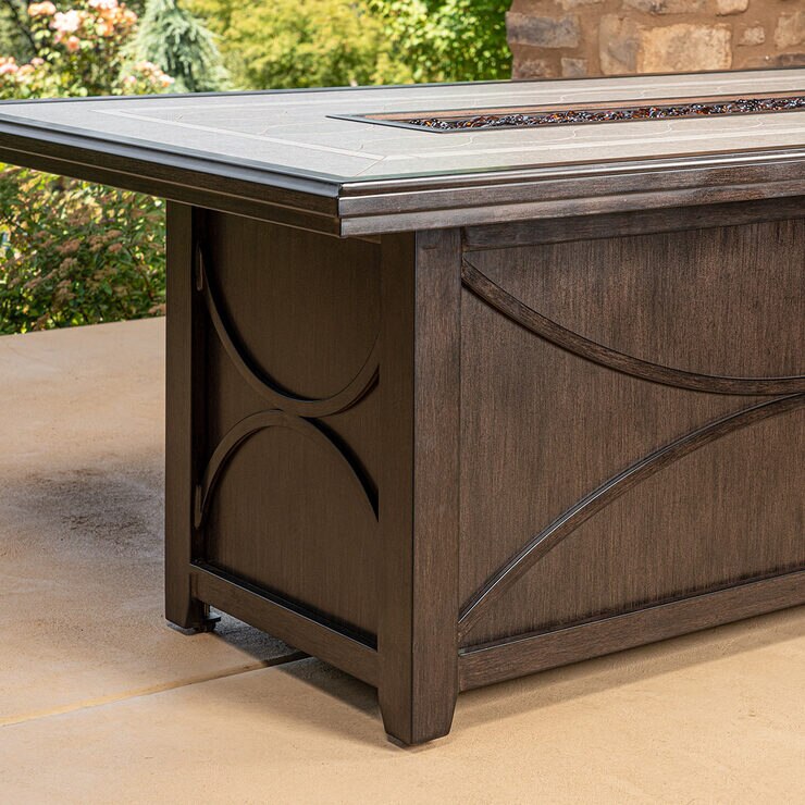 SunVilla Abington 7pc Fire Cushioned Chat Set + Cover Costco UK