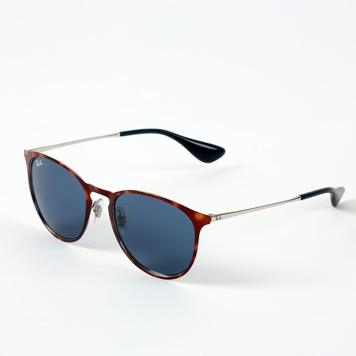 Ray Ban Erika Tortoise Shell Sunglasses With Dark Blue Lenses Rb3539 9132 80 Costco Uk