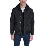 Converse Men's Hooded Bomber Jacket Converse Men's Hooded Bomber Jacket