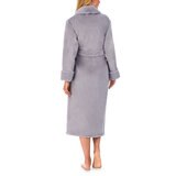 Carole Hochman Women's Plush Robe in Lilac Grey