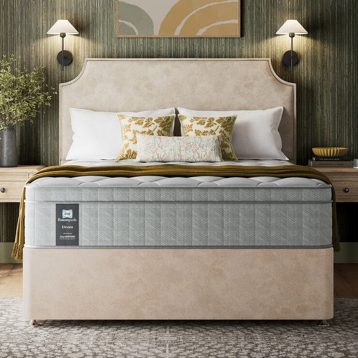 Sealy Posturepedic Elevate Medley Plush Mattress in 4 Sizes Sealy Posturepedic Elevate Medley Plush Mattress in 4 Sizes
